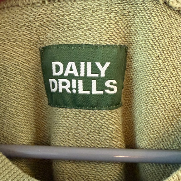 Daily Drills French Terry Crewneck Sweatshirt - Picture 3 of 3